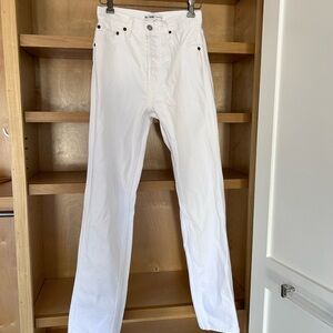 REDONE bootcut White Jeans